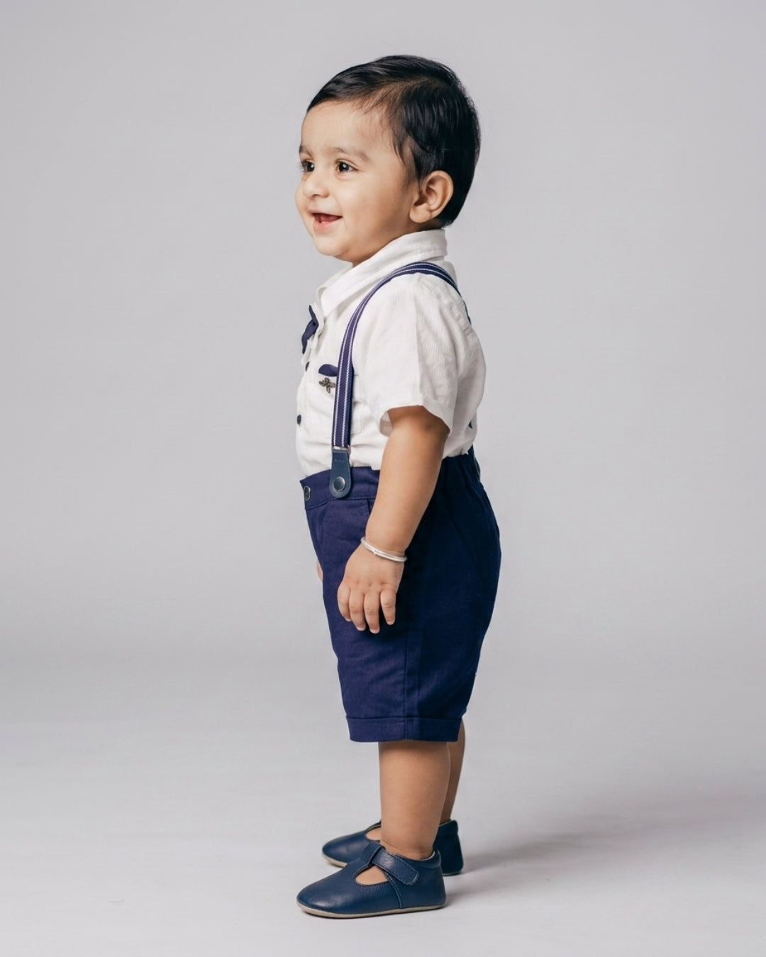Infant Bow Tie Suspender Set