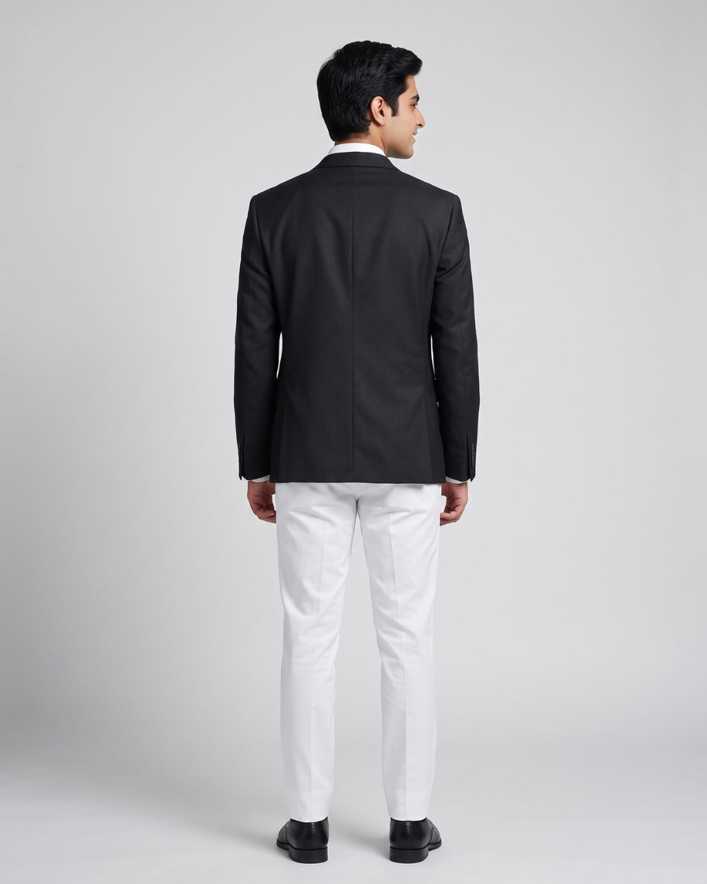 Everyday Black Two-Button Blazer