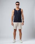 Relaxed Fit Sand Lounge Shorts