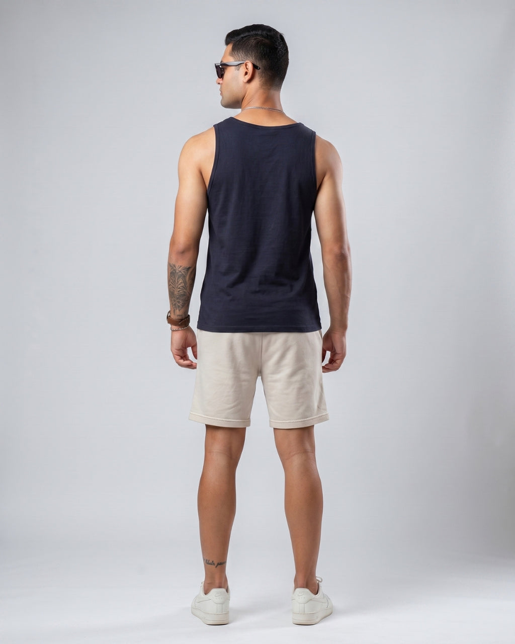 Relaxed Fit Sand Lounge Shorts