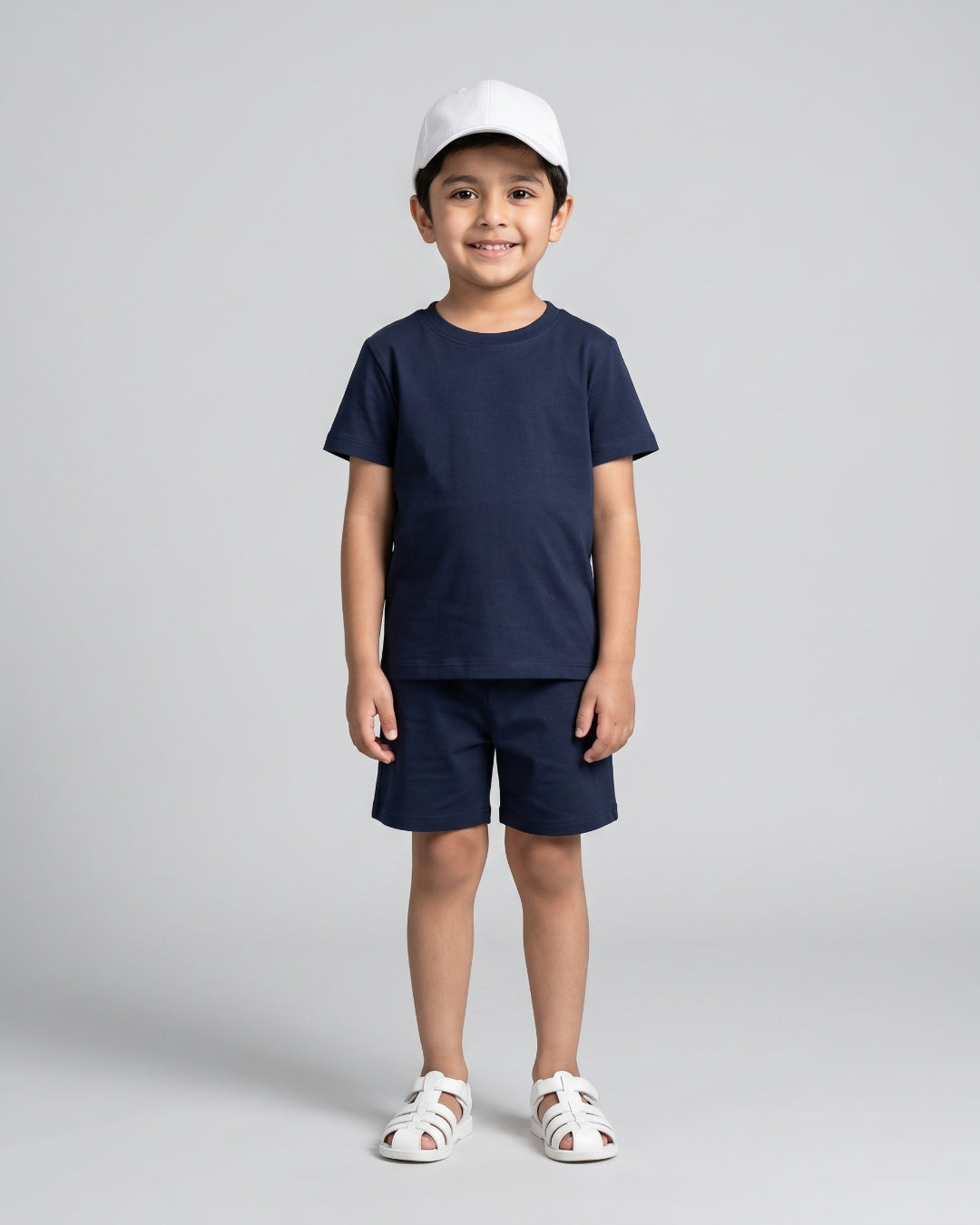 Classic Navy Toddler Outfit Set