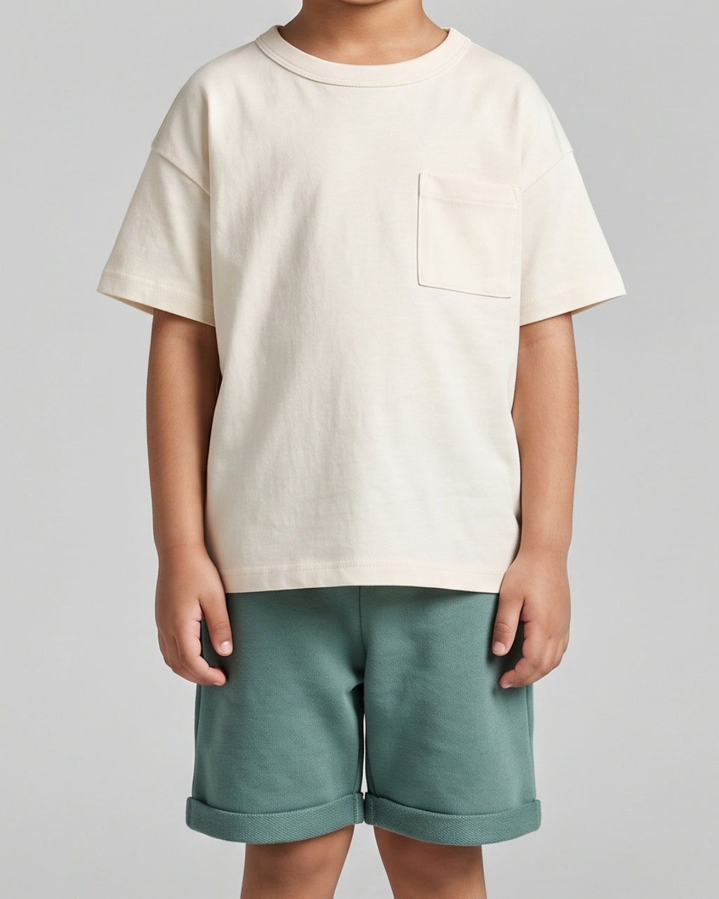 Classic Two-Tone Toddler Outfit Set
