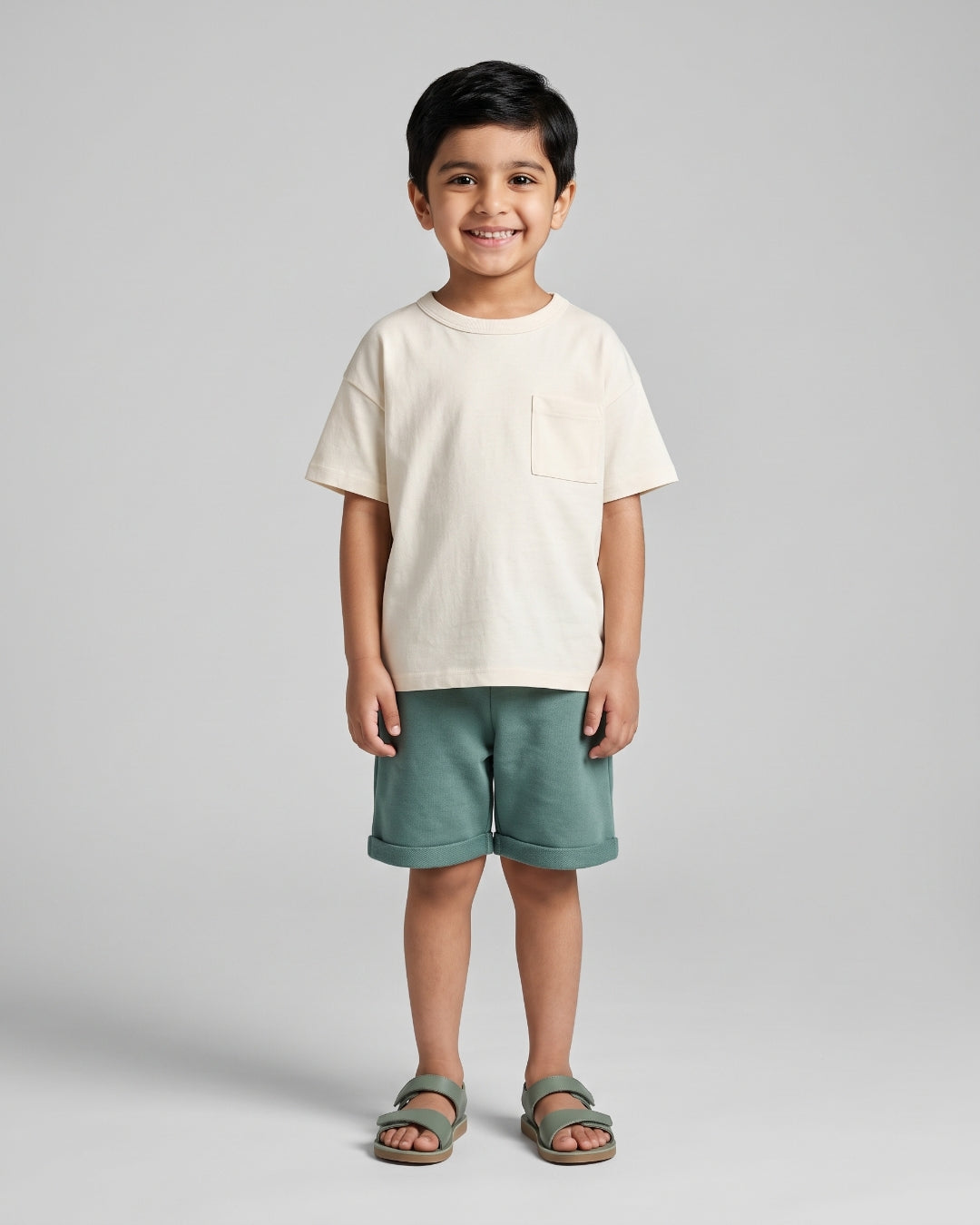 Classic Two-Tone Toddler Outfit Set