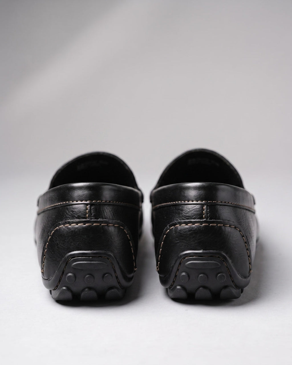 Classic Black Slip-On Moccasin