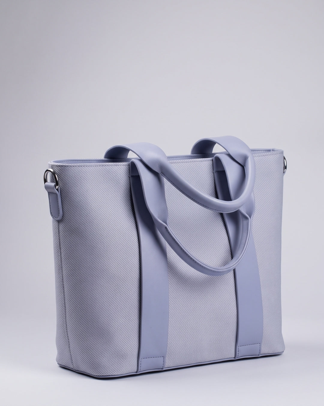Minimalist Periwinkle Tote Bag