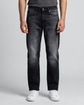 Essential Vintage Black Straight-Leg Denim