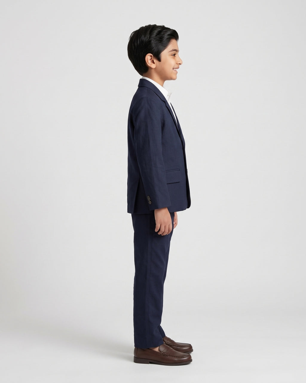 Classic Navy Three-Piece Formal Suit